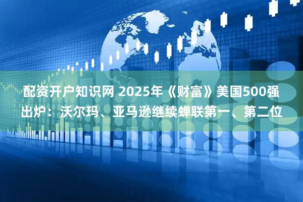 配资开户知识网 2025年《财富》美国500强出炉：沃尔玛、亚马逊继续蝉联第一、第二位